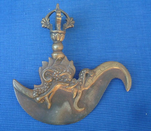 V48 antique tibetan kartika - tibetan,