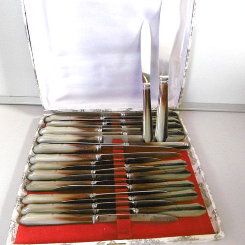 Couteaux tompett inox - 24,