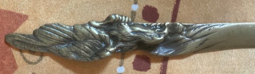 Coupe papier bronze aigle - bronze,