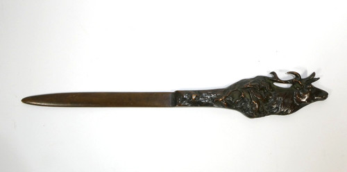 Couteau lettre bronze de - lettre,